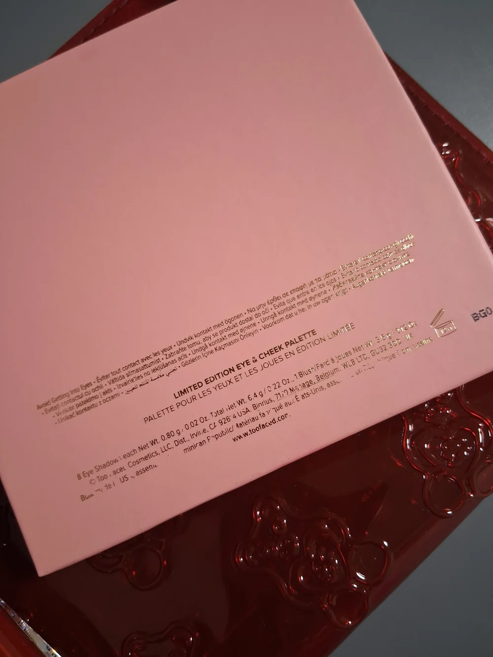 Too Faced Cinnamon Bear Eyeshadow Palette & Lip Set-LIMITED EDITION